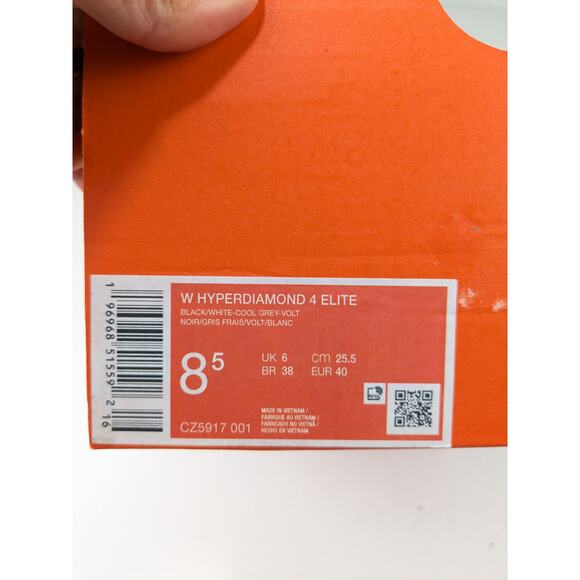 Nike HyperDiamond 4 Elite Women's Softball Cleats - Picture 8 of 8